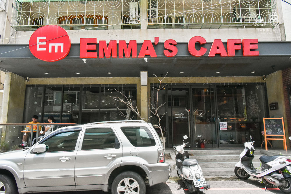 Emma's CAFE：台中北區美食2020新菜單，戶外場地開放中！親子及寵物友善的早午餐咖啡廳，可包場舉辦慶生、求婚等活動！ 2A食旅日記
